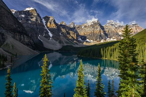 Moraine Lake Aqua Colors And Alberta Mountains Photo Print Photos By