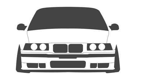 Bmw Silhouette Vector At Getdrawings Free Download