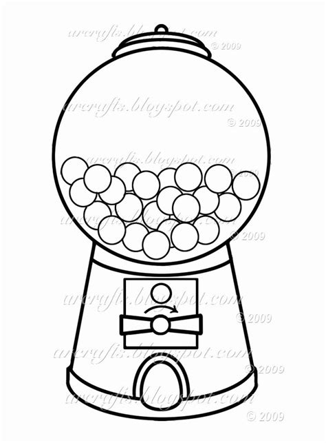 Gumball Machine Coloring Page Elegant Gumball Machine Coloring Page
