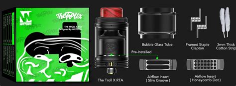 Wotofo Troll X Rta Uk £1499 Fast Delivery Legion Of Vapers Uk