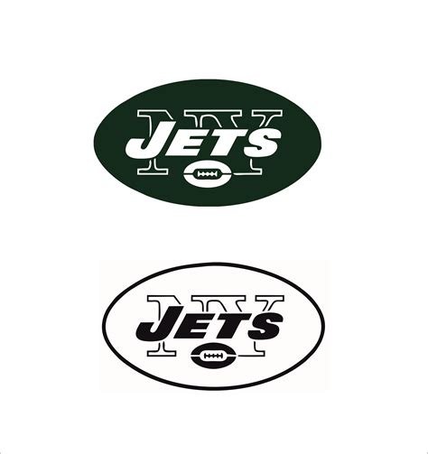 New York Jets Logo Svgprinted