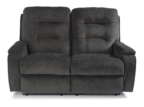 Kerrie Fabric Power Reclining Loveseat 2806 60m By Flexsteel Furniture