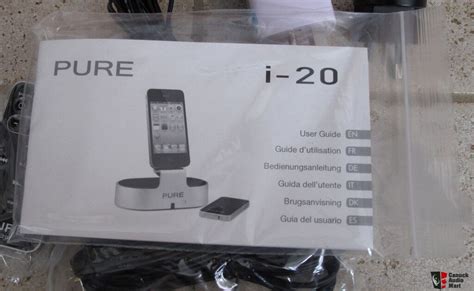 Pure I20 Hi Fi Quality Dock For Ipodiphone With Built In Dac And