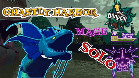 How I Solo As Mage On Ghastly Harbor Nightmare Hardcore Mode On Dungeon