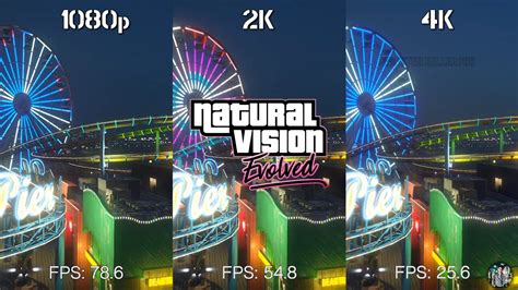 Gta 5 Naturalvision Evolved Benchmark Comparison 1080p Vs 1440p