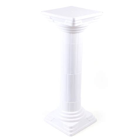 4x Plastic Roman Pillars Column Pedestal Wedding Walkway Pillars 31