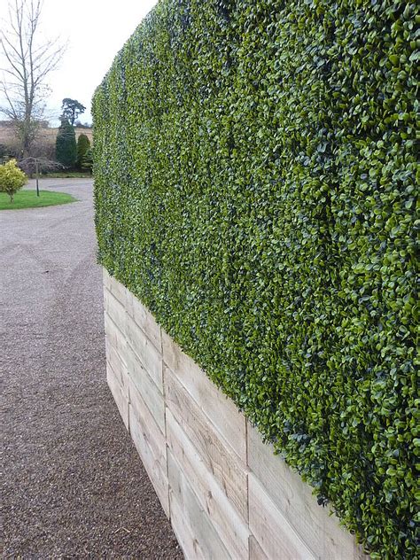 Deluxe Artificial Instant Boxwood Hedge By Artificial Landscapes ...