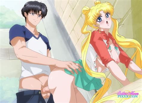 Sailor Moon And Mamoru Chiba Sailor Moon