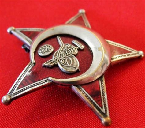 Sold Ww1 Turkish Gallipoli Star Medal Badge Iron Crescent Moon