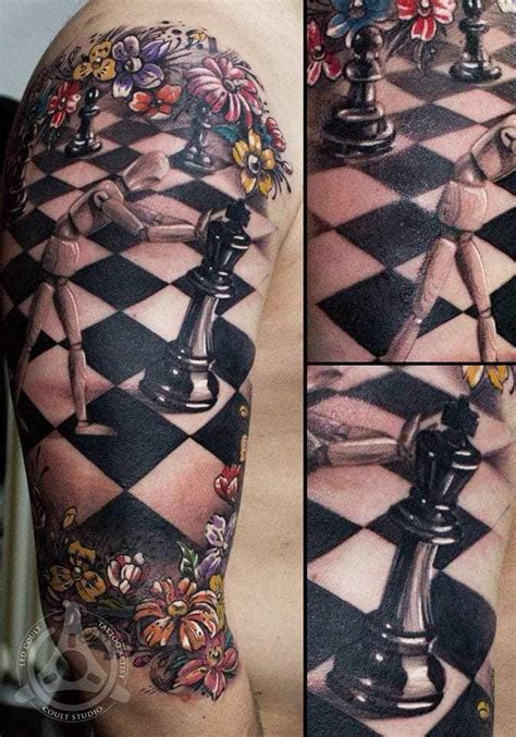 30 Amazing Chess Tattoos With Meanings Body Art Guru