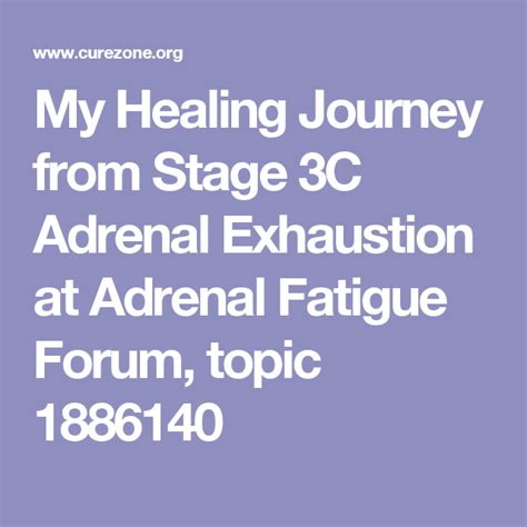 Adrenal Fatigue Recovery Stages