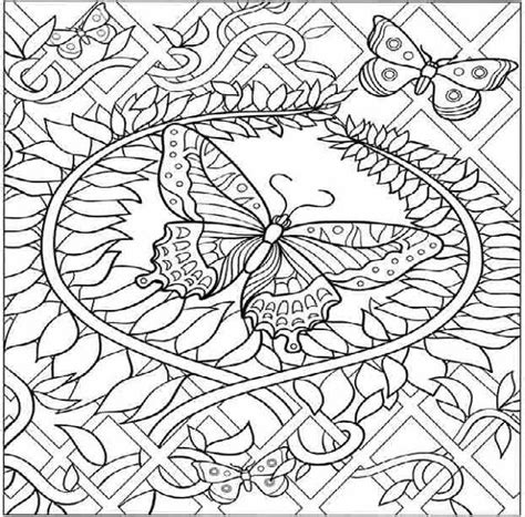 These fun animal coloring pages make any time a happy time! Animal Coloring Pages For Adults | Hard Butterfly Coloring ...