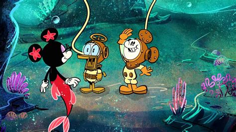 Wonders Of The Deep A Mickey Mouse Cartoon Disney Film 12 Youtube