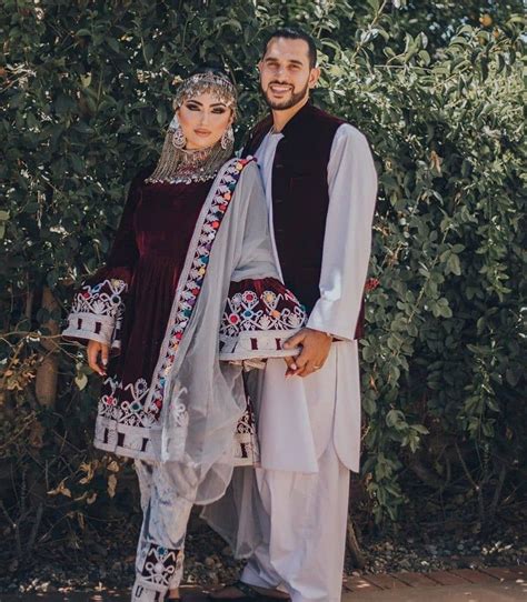 Beautiful Couple Afghani Clothes Afghan Dresses Afghan Clothes