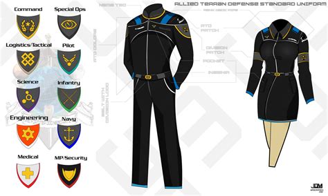 Atd Space Military Uniform By Apocryphea On Deviantart Military
