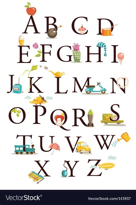 Free alphabet patterns for counted cross stitch. Alphabet chart Royalty Free Vector Image - VectorStock