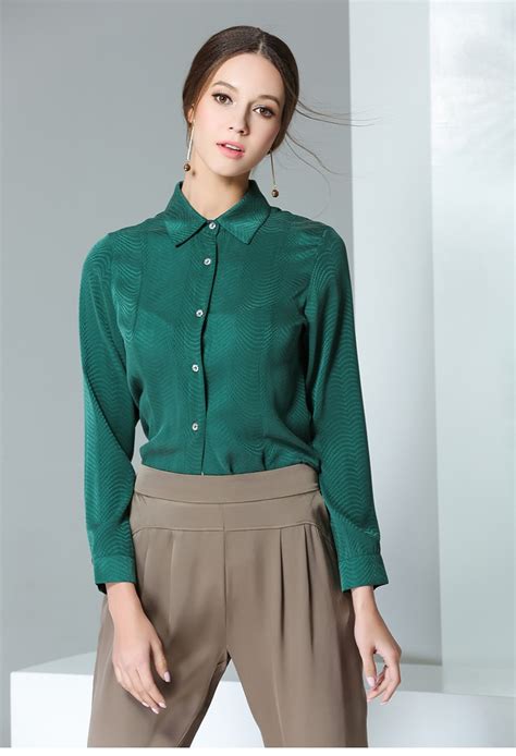 The New Weight Of New Silk Blouses Womens Long Sleeve