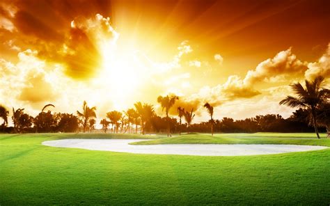 Beautiful Golf Course Desktop Wallpaper - WallpaperSafari