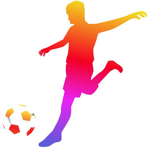 Joueur De Foot France Png Stickers Footballeur Ballon Color