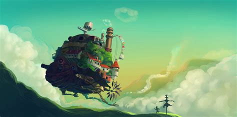Anime Howls Moving Castle Studio Ghibli Wallpapers Hd Desktop And
