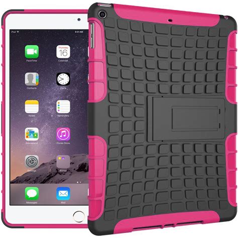 Rugged Tough Shockproof Case For Apple Ipad Air 1st Gen Pink