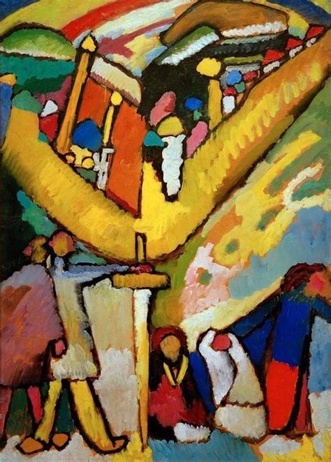 Studie Zu ‘improvisation 8 Wassily Kandinsky Als Kunstdruck Oder