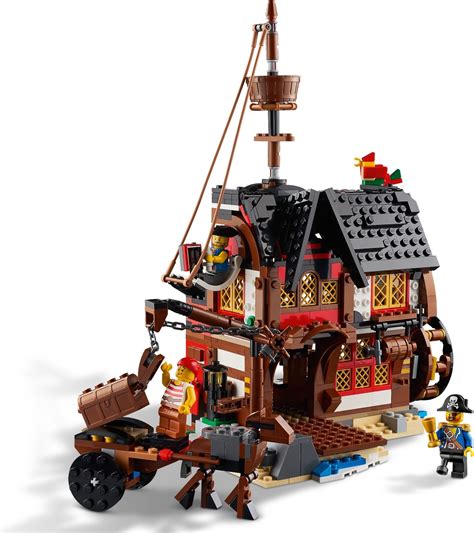 The pirate ship will be around 45 cm long (10 cm shorter than destiny's bounty 70618). LEGO 31109 CREATOR STATEK PIRACKI - Sklep SalonKlockow.pl