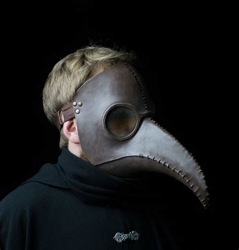 Traditional Brown Plague Doctor Mask Ministry Of Masks