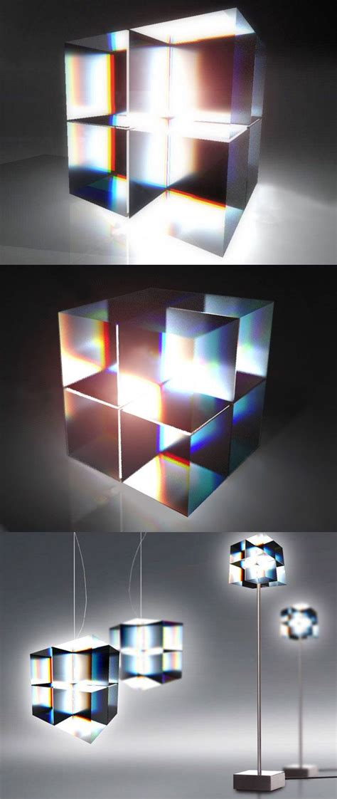 Cube Oled Lamp By Markus Fuerderer Oled Light Light Art Cube