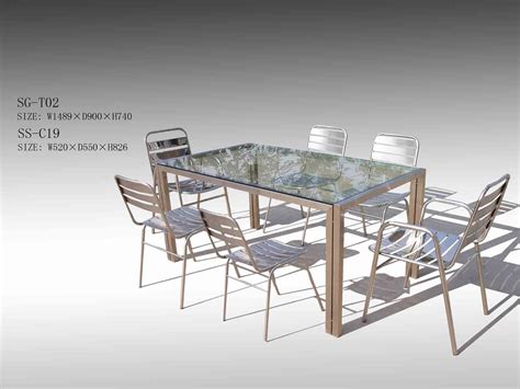 For others, the kitchen table is the dining table, especially if the home is a bit challenged for space! China Stainless Steel Table and Chairs (SG-T02) - China ...