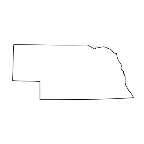 310 Nebraska State Outline Illustrations Royalty Free Vector Graphics