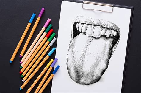 How To Draw A Tongue In Depth Guide To Create A Tongue Sketch