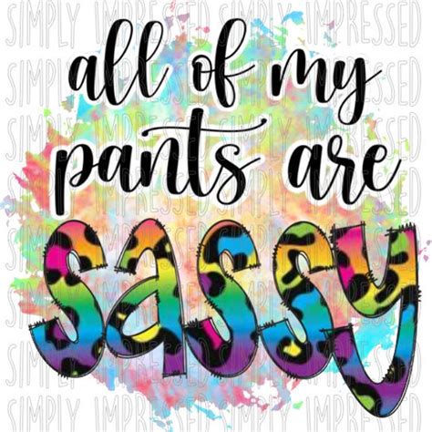 Sassy Pants Etsy