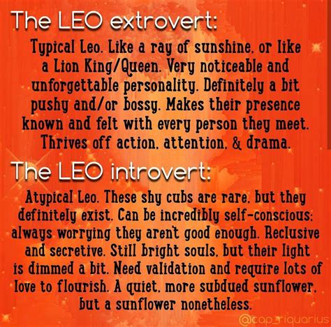 Pin By Tea From Outer Space On Stars ⭐ Leo Personality Traits Leo