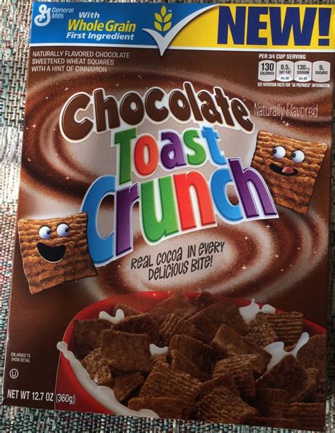 Cereal Review Chocolate Toast Crunch Pure Geekery
