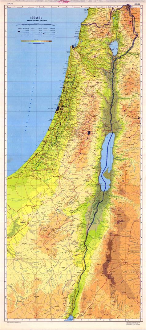 Maps Of Israel Detailed Map Of Israel In English