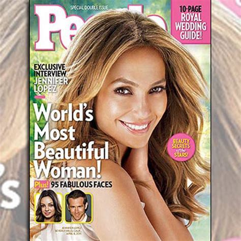 Jennifer Lopez Named People Magazines Most Beautiful Woman