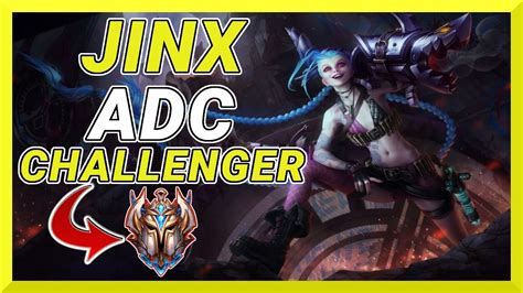 Jinx Adc Challenger S11 Runas Build Youtube