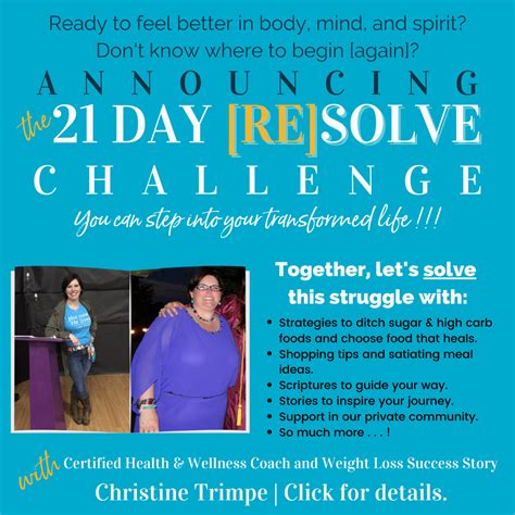 21 Days Join Christine Trimpe