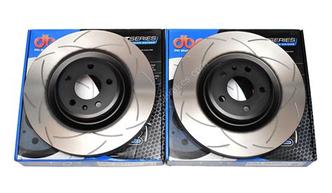 Front Audi S4 S5 B8 Dba2832s Brake Discs 345x30mm T2 Series Slotted New