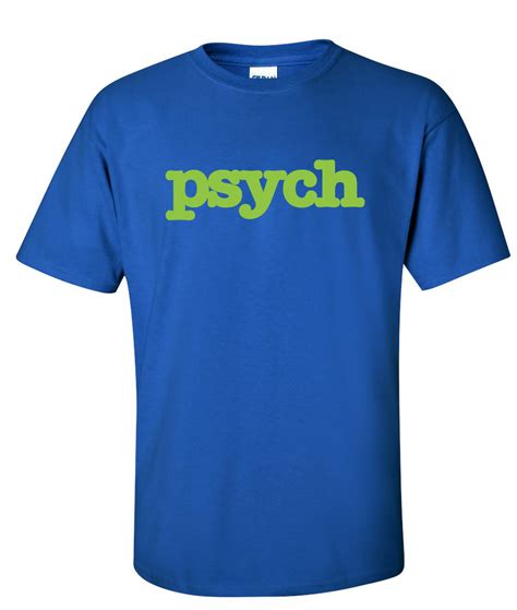 Psych Logo Graphic T Shirt Supergraphictees