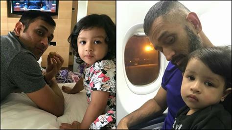 watch ms dhoni s daughter ziva adorably wishes you happy new year