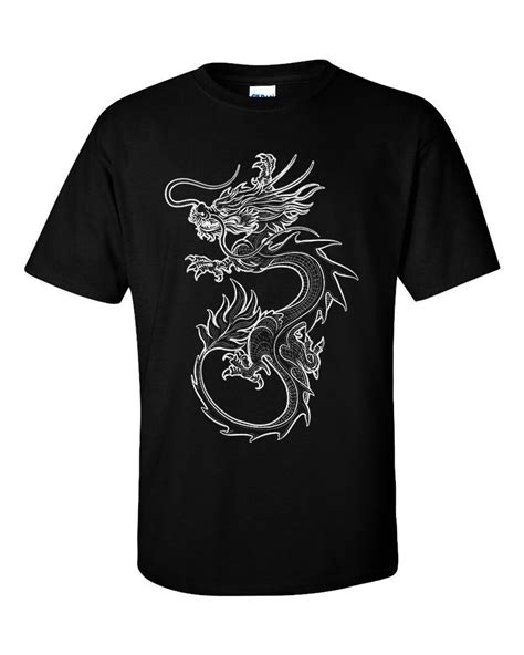 Chinese Dragon T Shirt Etsy