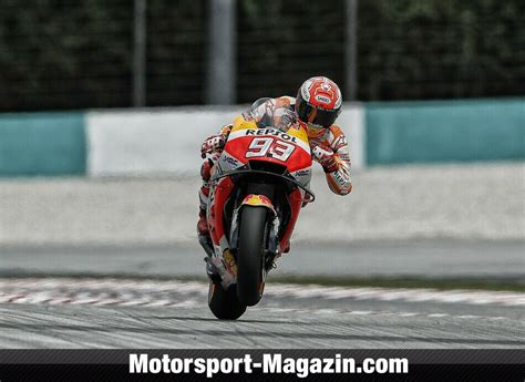 Uniknya di motogp sepang malaysia ini, marc marquez yang mogok. MotoGP Sepang 2018: Marquez siegt nach Sturz von Rossi