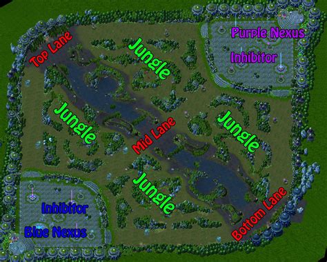 League Of Legends Gamer Lol Map