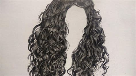 Curly Hair Drawing Reference And Sketches For Artists