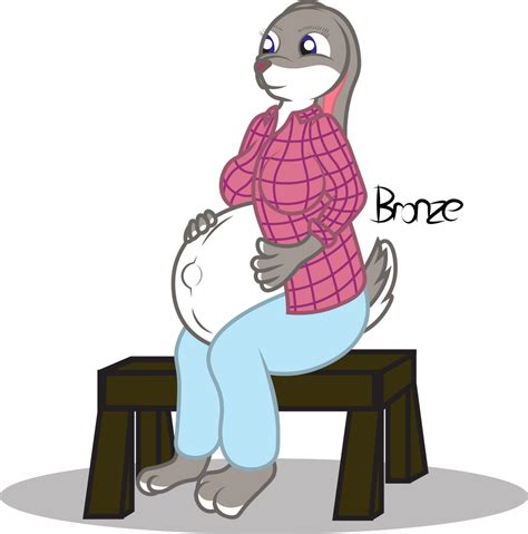 Months Later Preg By Bronzepony On Deviantart