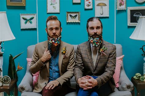 Wes Anderson Inspired Wedding Featuring Dapper Gents And Fancy Fantasy Beards Beard