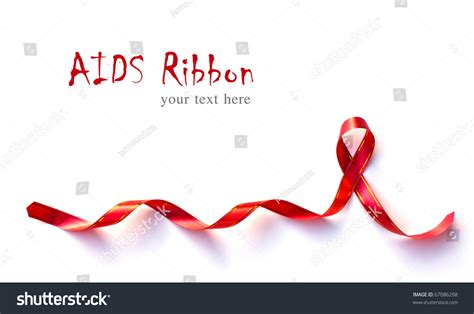 Powerpoint Template Red Ribbon Hiv Aids Nohpnjup