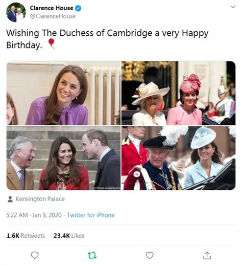 Happy Birthday The Duchess Of Cambridge Turned 38 Regalfille